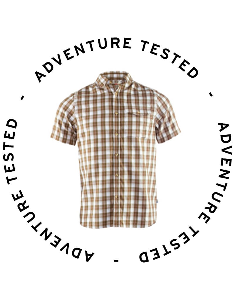 Adventure Tested Fjallraven Singi Shirt SS M Savanna - Adventure Tested