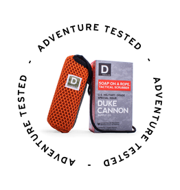 Adventure Tested Duke Cannon Soap on a Rope Tactical Scrubber - Adventure Tested