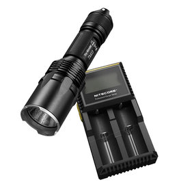 NiteCore TM03 & 2xBatteries & D2 Charger