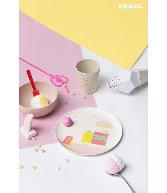 ENGEL. ENGEL. Geschirrset Bambus Ice Cream