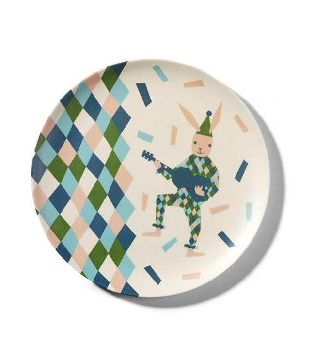 ENGEL. ENGEL. Geschirrset Bambus Circus Rabbit