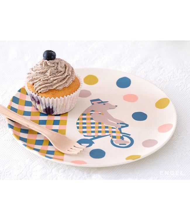 ENGEL. ENGEL. Geschirrset Bambus Circus Bear