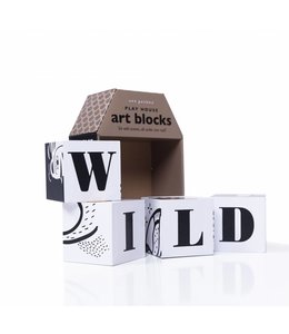 Wee Gallery Play House Art Blocks Wild