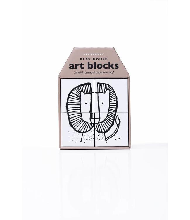 Wee Gallery Play House Art Blocks Wild