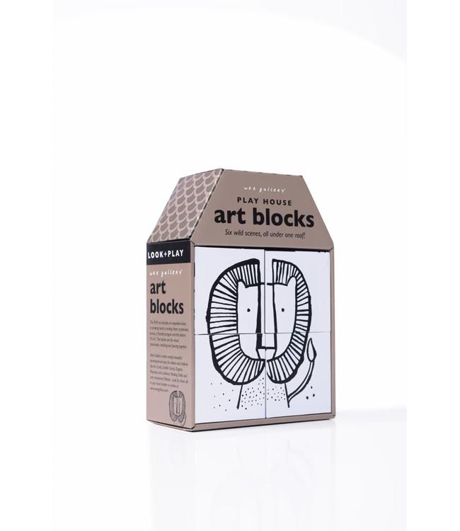 Wee Gallery Play House Art Blocks Wild