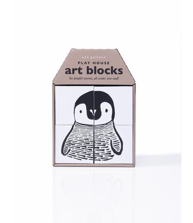 Wee Gallery Play House Art Blocks Play