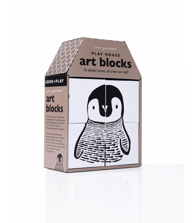 Wee Gallery Play House Art Blocks Play