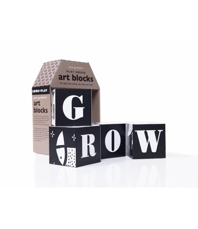 Wee Gallery Play House Art Blocks Grow