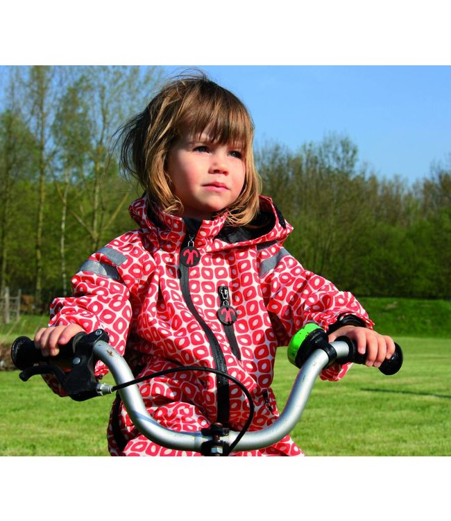 Ducksday Ducksday Regenanzug Funky red