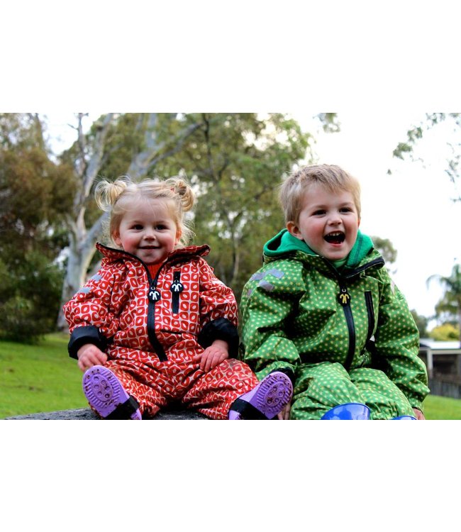 Ducksday Ducksday Regenanzug Funky green