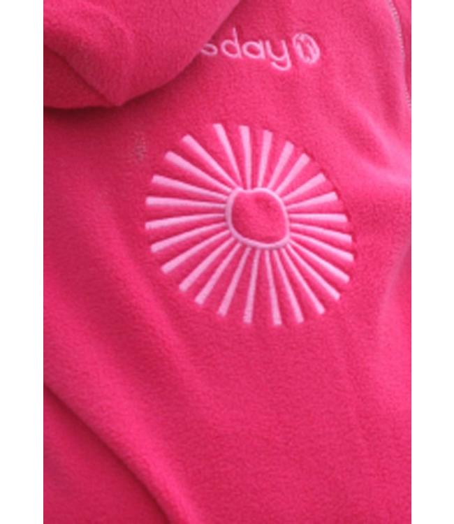 Ducksday Ducksday Fleece-Anzug fuchsia