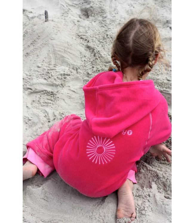 Ducksday Ducksday Fleece-Anzug fuchsia