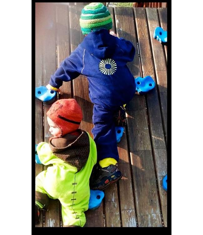 Ducksday Ducksday Fleece-Anzug blau