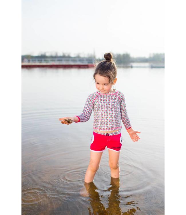 Ducksday Ducksday Badeshirt UV 50+ flower