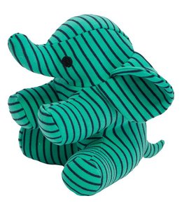 Geggamoja Geggamoja Kuscheltier Elefant grün/marine