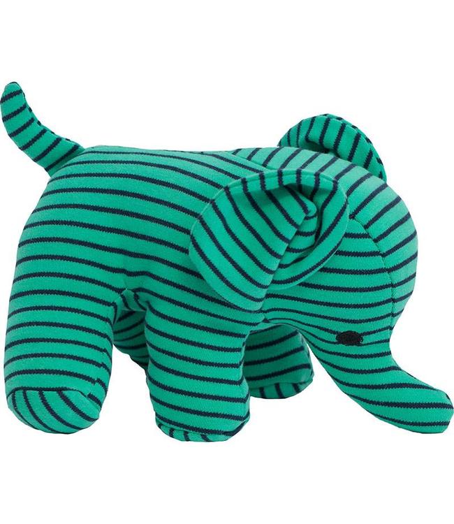 Geggamoja Geggamoja Kuscheltier Elefant grün/marine