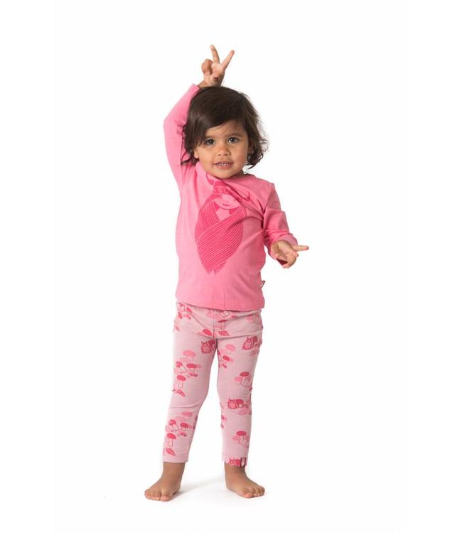 Danefæ Danefæ Langarmshirt Organic Freya pink