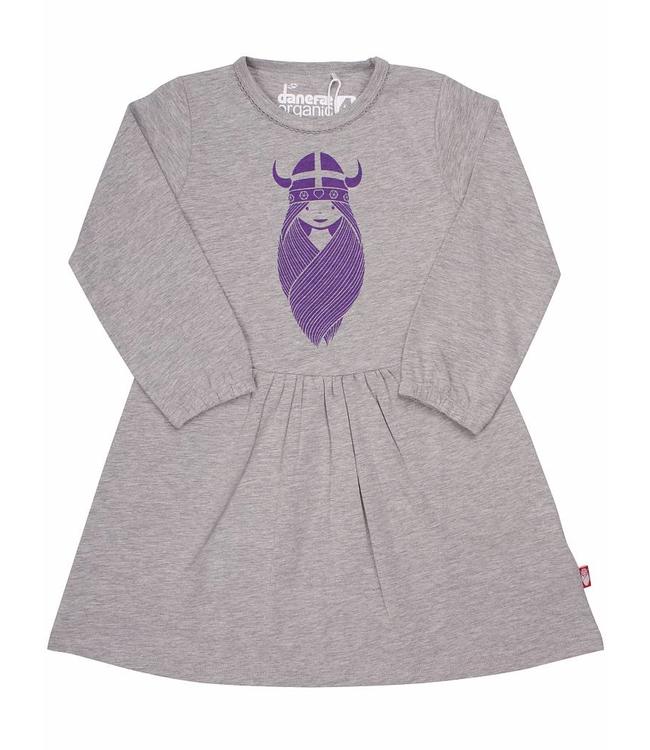 Danefæ Danefæ Kleid Organic Freya grau