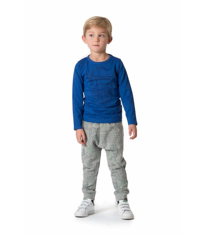 Danefæ Danefæ Langarmshirt Organic Erik blau