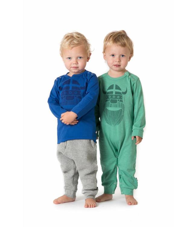 Danefæ Danefæ Langarmshirt Organic Erik blau