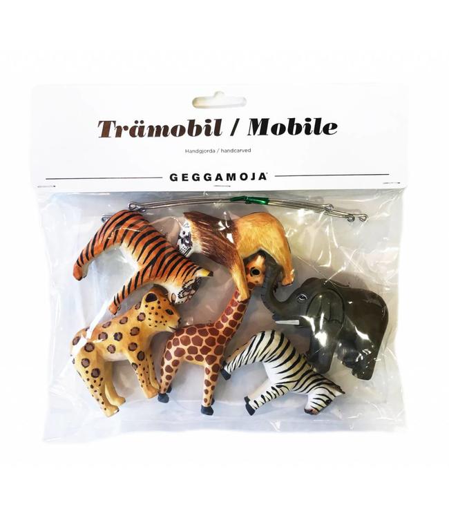 Geggamoja Geggamoja Holzmobile Safari Animals
