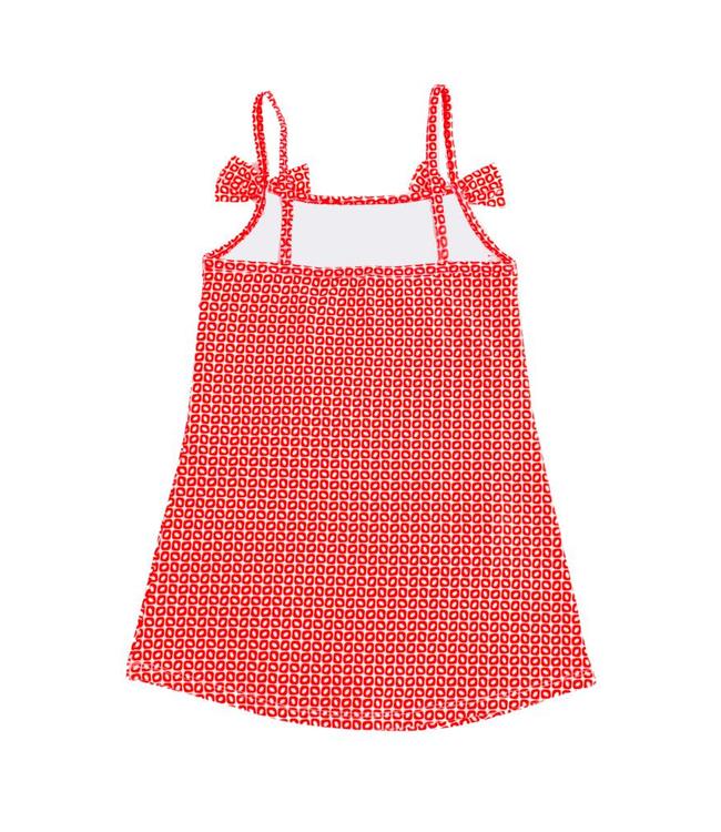 Ducksday Ducksday Schwimmkleid UV 50+ funky red