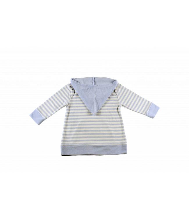 Ducksday Ducksday Poncho blue stripe