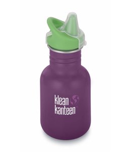 Klean Kanteen Kid Kanteen Trinkflasche Sippy Winter Plum 355 ml