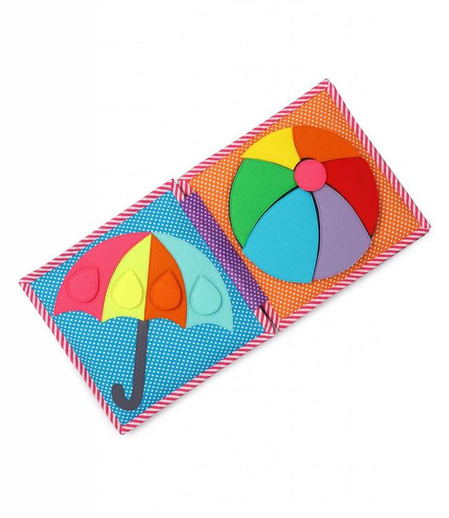 Jolly Designs Quiet Book - Bunte Raupe