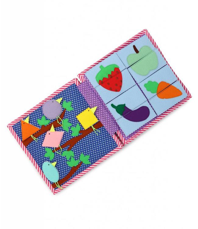 Jolly Designs Quiet Book - Bunte Raupe