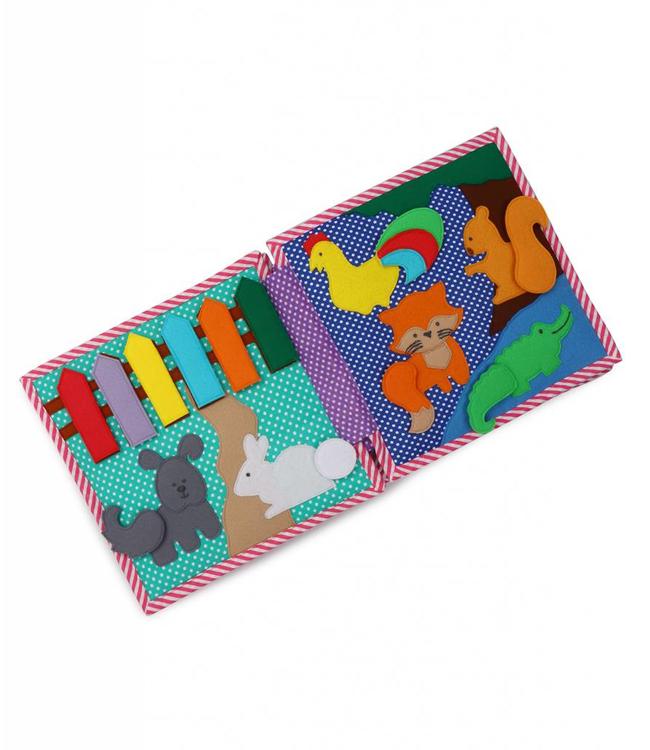 Jolly Designs Quiet Book - Bunte Raupe