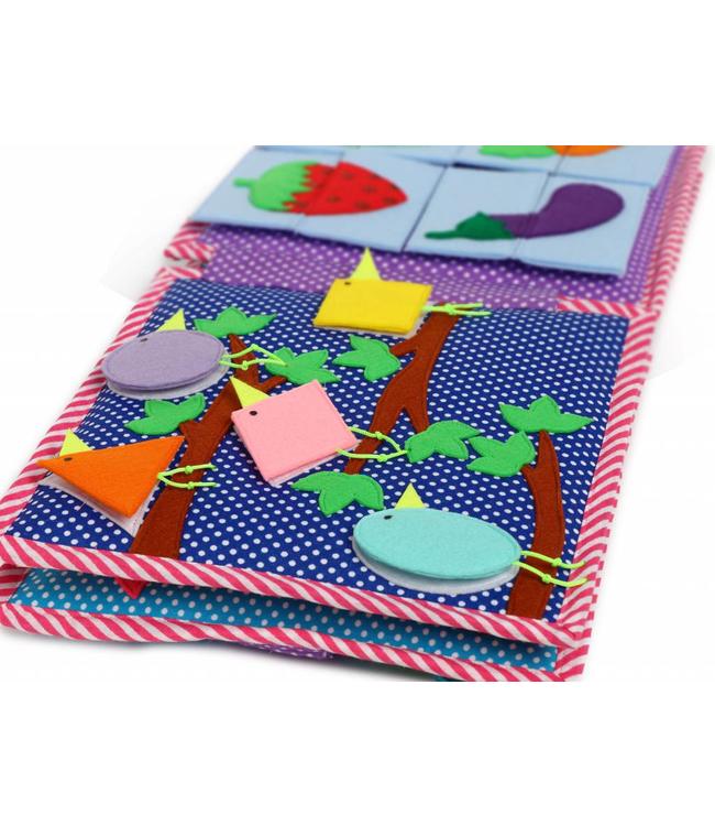 Jolly Designs Quiet Book - Bunte Raupe