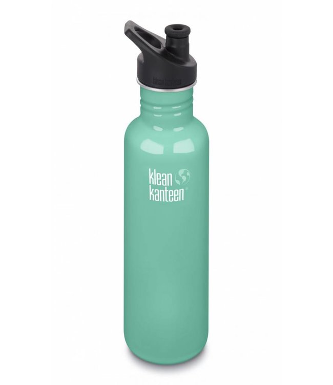Klean Kanteen Klean Kanteen Trinkflasche Classic mit Sport Cap Sea Crest 800 ml