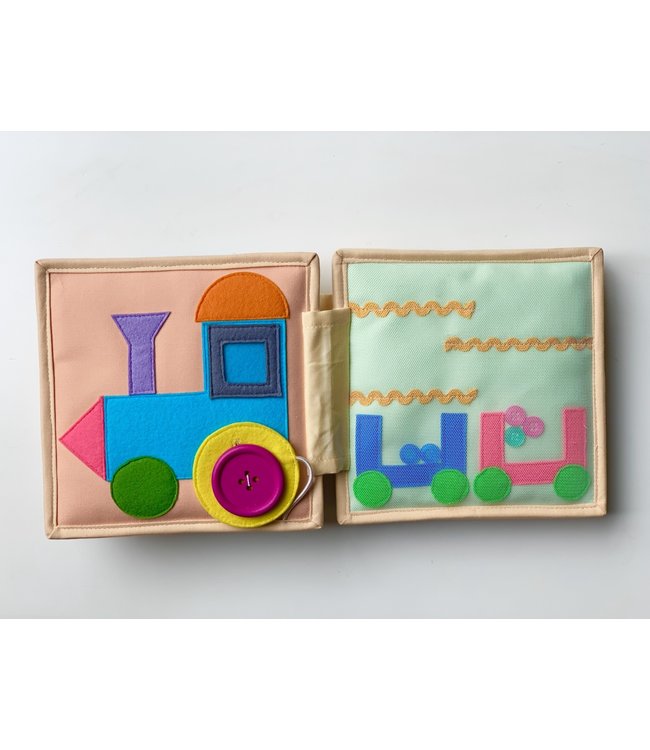 Jolly Designs Quiet Book - Autobahn-Mini