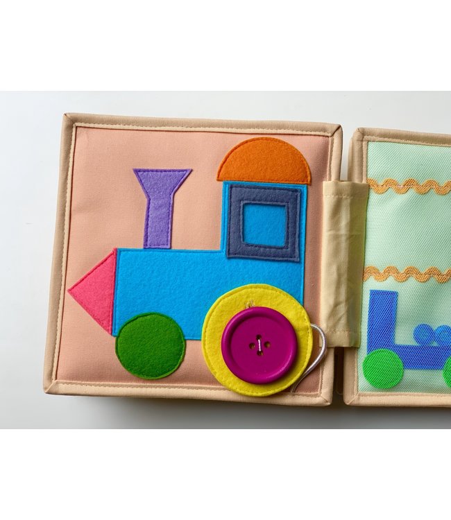 Jolly Designs Quiet Book - Autobahn-Mini