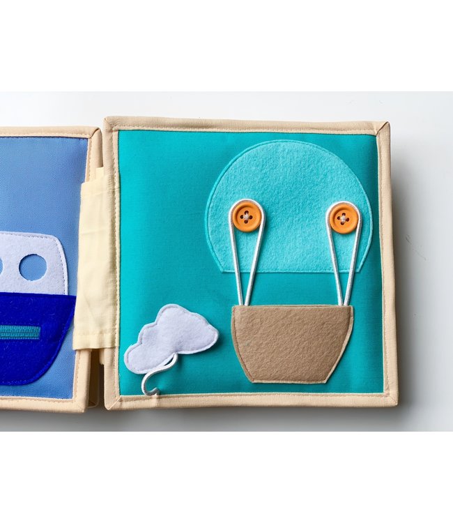 Jolly Designs Quiet Book - Autobahn-Mini