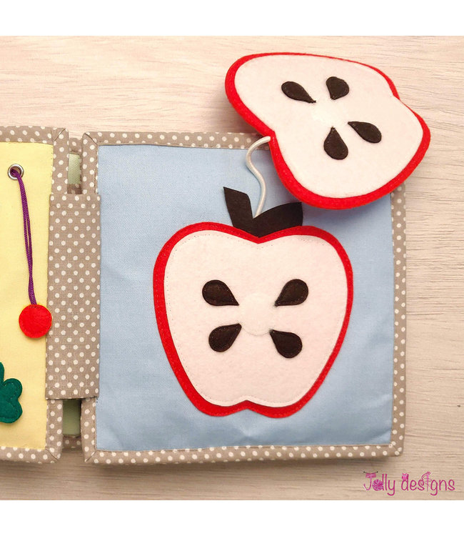 Jolly Designs Quiet Book - dösender Löwe-Mini