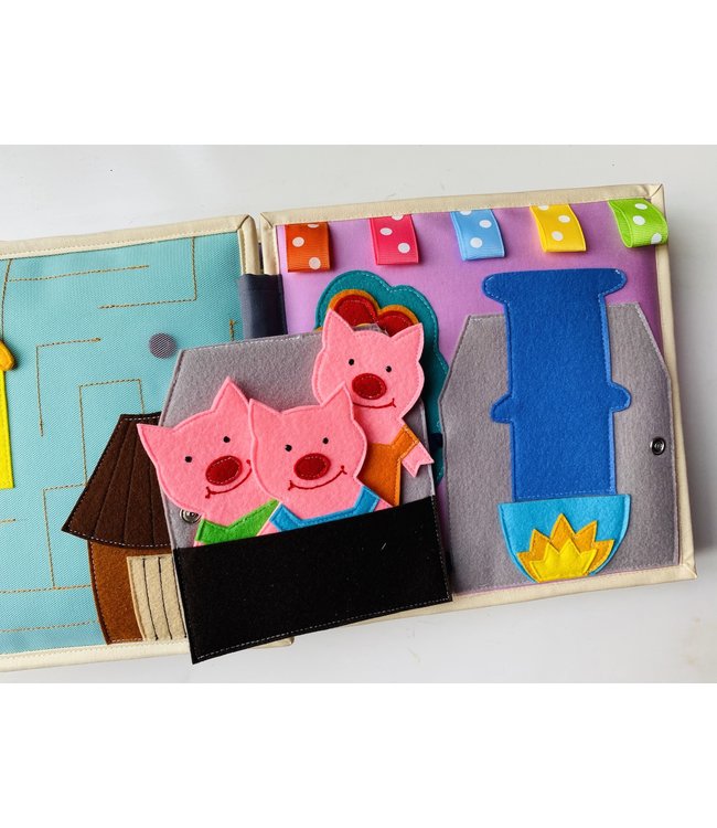 Jolly Designs Quiet Book - Märchenwald