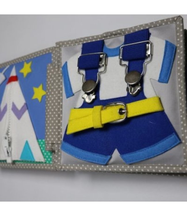 Jolly Designs Quiet Book - kleiner Pilot-Mini