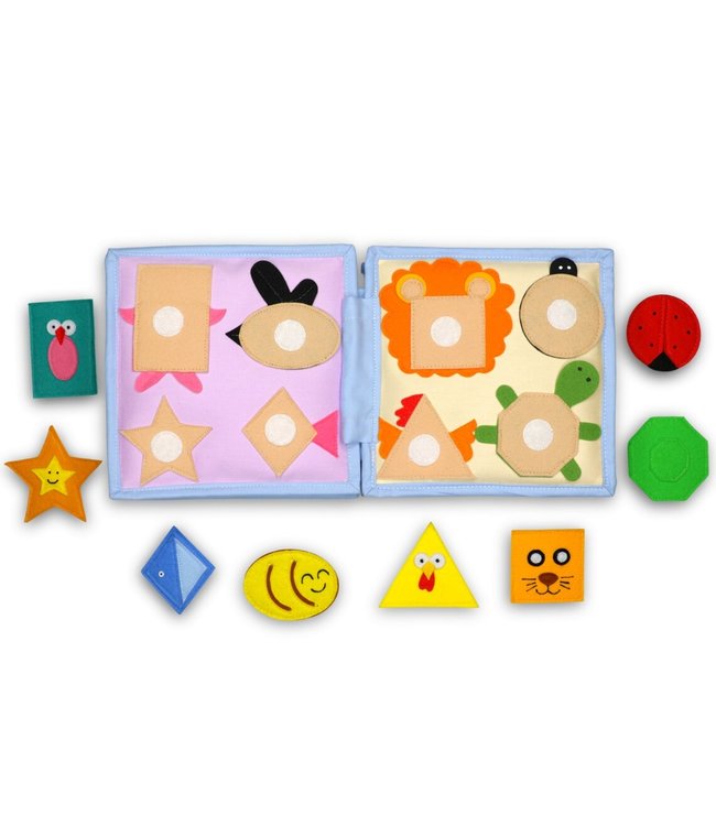 Jolly Designs Quiet Book - Sonnenschein-Mini