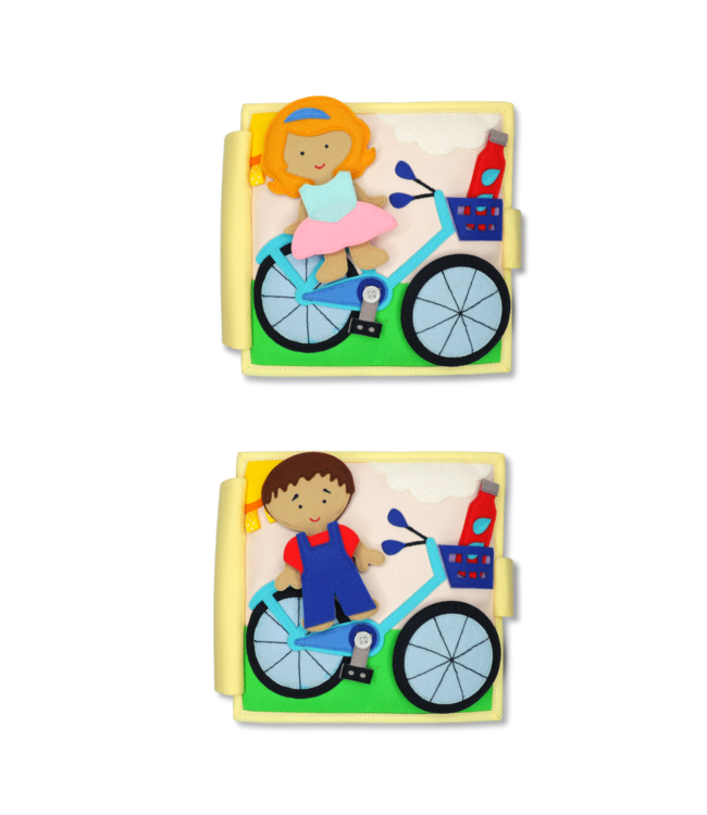 Jolly Designs Quiet Book - Mein erstes Fahrrad