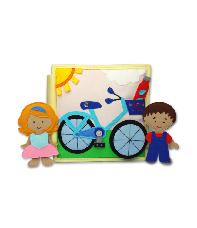 Jolly Designs Quiet Book - Mein erstes Fahrrad