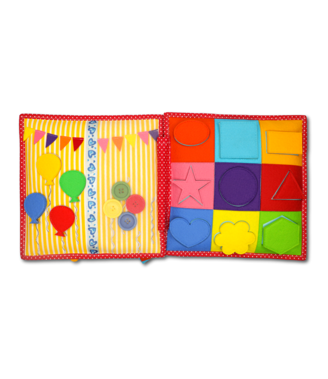 Jolly Designs Quiet Book - Glückspilz