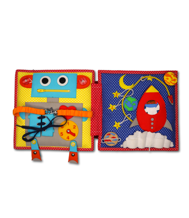 Jolly Designs Quiet Book - Glückspilz