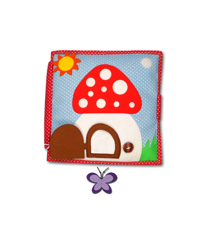 Jolly Designs Quiet Book - Glückspilz