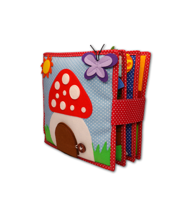 Jolly Designs Quiet Book - Glückspilz