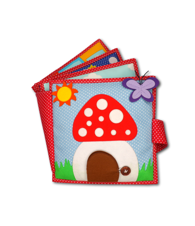 Jolly Designs Quiet Book - Glückspilz