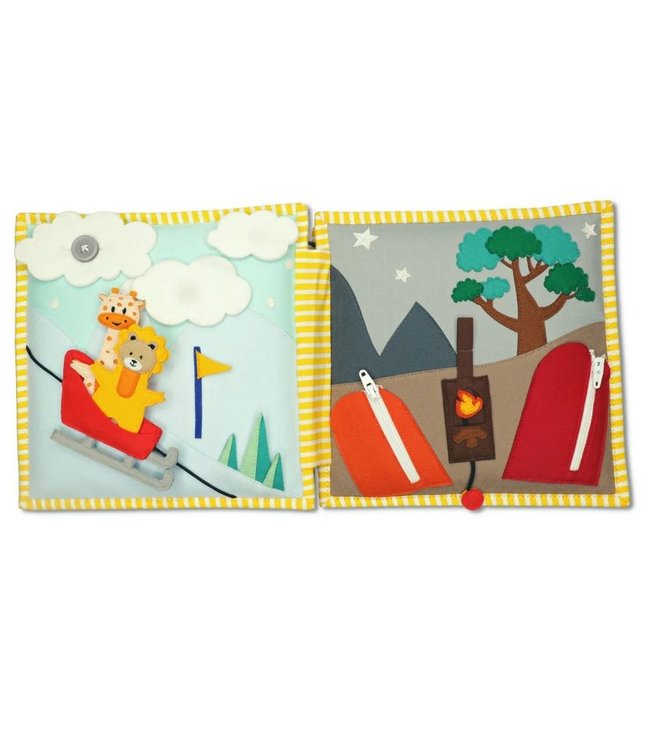 Jolly Designs Quiet Book - Globetrotter