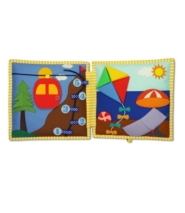 Jolly Designs Quiet Book - Globetrotter