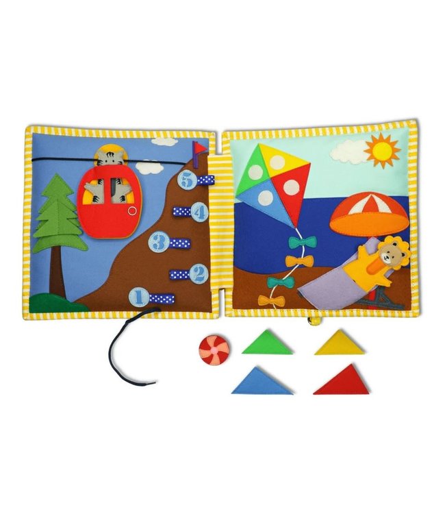 Jolly Designs Quiet Book - Globetrotter